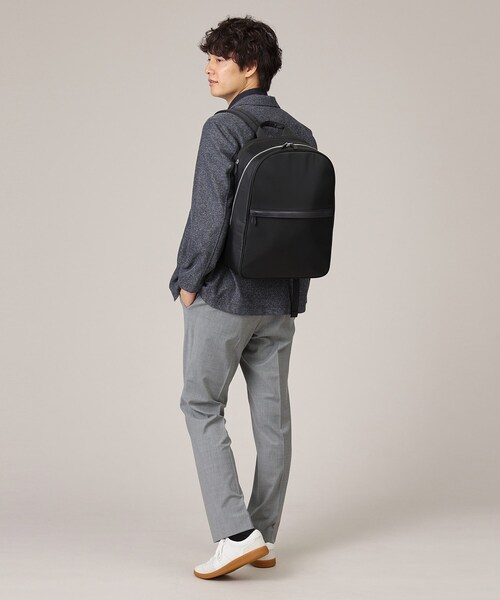 TAKEO KIKUCHI（タケオキクチ）の「【ヘビタン】レザーコンビ ナイロン