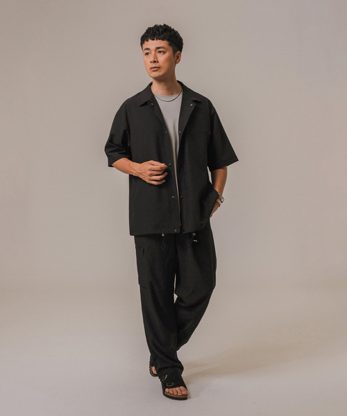 EDIFICE(エディフィス)の「テックエアー ウーブン ジョグパンツ(その他パンツ・メンズ・チャコールグレー/ブラック・SMALL/MEDIUM/LARGE)」の3枚目の写真