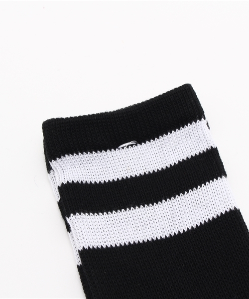 AVIREX(アヴィレックス)の「avirex/ アヴィレックス/ Womens ラインソックス(ソックス/靴下・レディース・ホワイト/ブラック/レッド・フリー)」の4枚目の写真