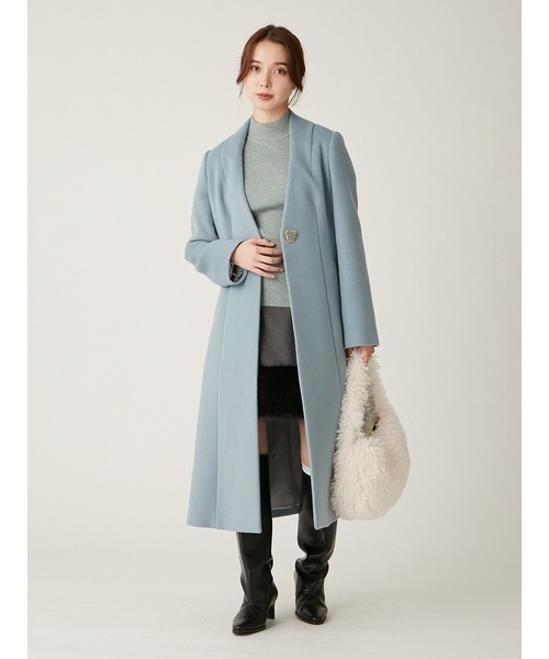 LILY BROWN(リリーブラウン)の「トップハンドルファーバッグ(トートバッグ・レディース・イエロー/その他/アイボリー・FREE)」の6枚目の写真