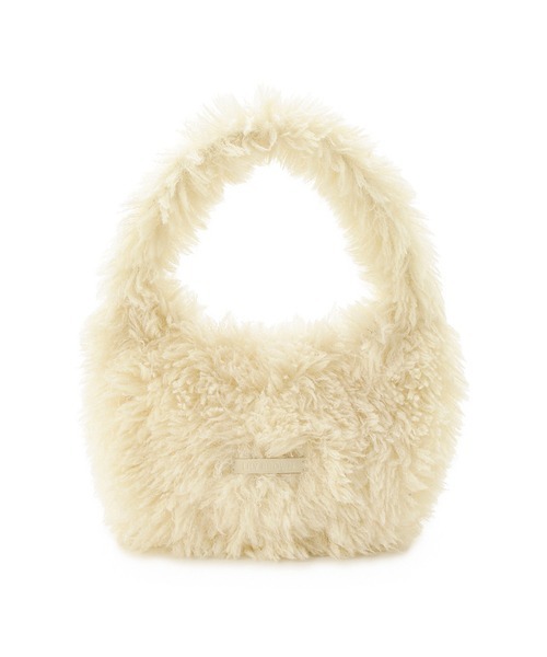 LILY BROWN(リリーブラウン)の「トップハンドルファーバッグ(トートバッグ・レディース・イエロー/その他/アイボリー・FREE)」の17枚目の写真