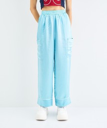 ANNA SUI NYC | サテンタッチワイドパンツ(その他パンツ)
