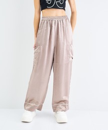 ANNA SUI NYC | サテンタッチワイドパンツ(その他パンツ)