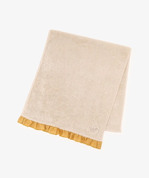 Afternoon Tea(アフタヌーンティー)の「フリルフェイスタオル/ヴェロニカ・ハリム(タオル・レディース・イエロー/ネイビー/アイボリー/ピンク・ONE SIZE)」の9枚目の写真