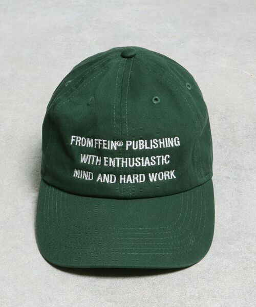 FFEIN（フェイン）の「＊新色追加【FFEIN(フェイン)】刺繍3連ロゴキャップ（キャップ・メンズ・レッド/ベージュ/ダークグリーン/ブルー/ブラック/ブラウン/ネイビー・FREE）」の16枚目の写真
