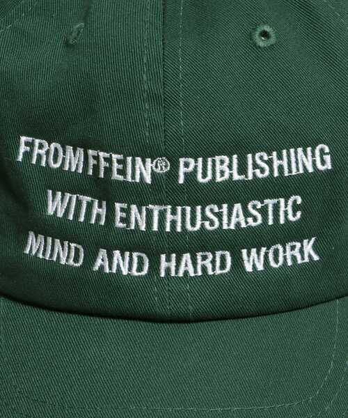FFEIN（フェイン）の「＊新色追加【FFEIN(フェイン)】刺繍3連ロゴキャップ（キャップ・メンズ・レッド/ベージュ/ダークグリーン/ブルー/ブラック/ブラウン/ネイビー・FREE）」の19枚目の写真