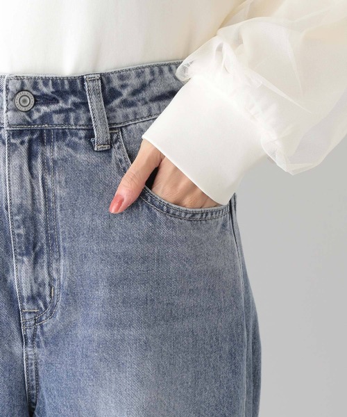 セール】GOODデニムバギーパンツ/118365（デニムパンツ