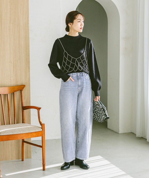 セール】GOODデニムバギーパンツ/118365（デニムパンツ）｜GLOBAL WORK