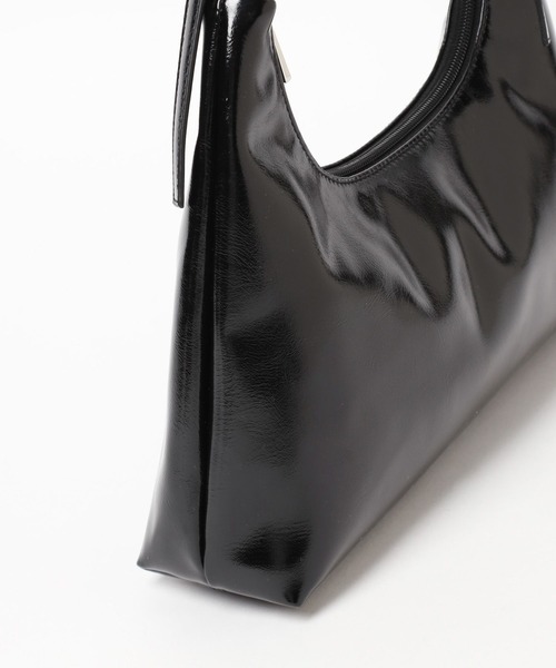 Heather（ヘザー）の「ハーフムーンリボンBAG　149825（ショルダーバッグ・レディース・シルバー/ブラック・ONE SIZE）」の16枚目の写真