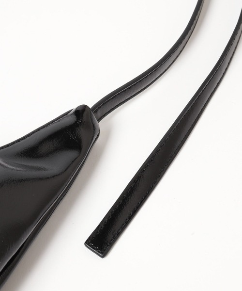 Heather（ヘザー）の「ハーフムーンリボンBAG　149825（ショルダーバッグ・レディース・シルバー/ブラック・ONE SIZE）」の18枚目の写真