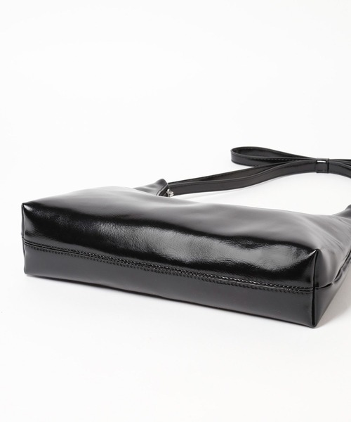 Heather（ヘザー）の「ハーフムーンリボンBAG　149825（ショルダーバッグ・レディース・シルバー/ブラック・ONE SIZE）」の19枚目の写真