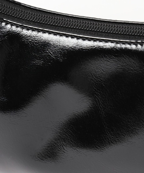 Heather（ヘザー）の「ハーフムーンリボンBAG　149825（ショルダーバッグ・レディース・シルバー/ブラック・ONE SIZE）」の22枚目の写真