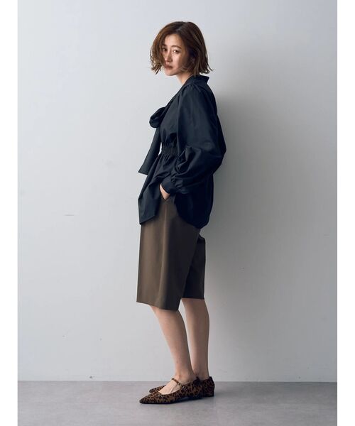 YECCA VECCA（イェッカヴェッカ）の「ハーフパンツ（その他パンツ・レディース・ブラック/ブラウン・M/S）」の8枚目の写真