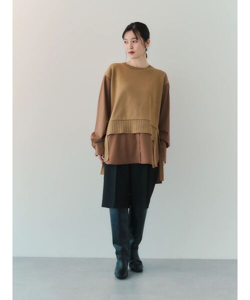 YECCA VECCA（イェッカヴェッカ）の「ハーフパンツ（その他パンツ・レディース・ブラック/ブラウン・M/S）」の11枚目の写真