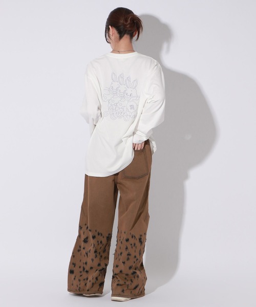 帝京　ラグビー　ロンT UNISEX/2サイズ展開】ヤンキーラビットロンT（Tシャツ