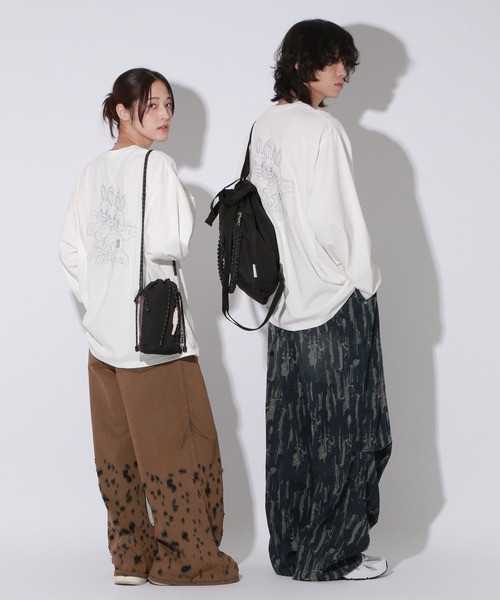 帝京　ラグビー　ロンT UNISEX/2サイズ展開】ヤンキーラビットロンT（Tシャツ