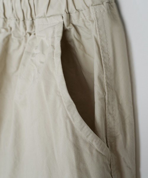 #Re:room（リルーム）の「ワイドリラックスショーツ（その他パンツ・メンズ・ブラック/カーキ/ベージュ・FREE）」の8枚目の写真