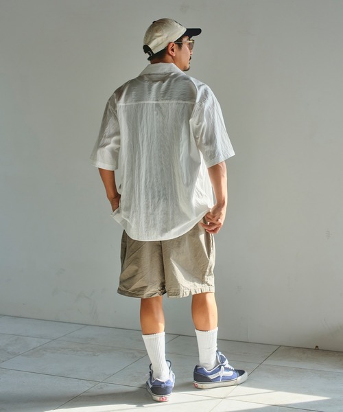 #Re:room（リルーム）の「ワイドリラックスショーツ（その他パンツ・メンズ・ブラック/カーキ/ベージュ・FREE）」の13枚目の写真