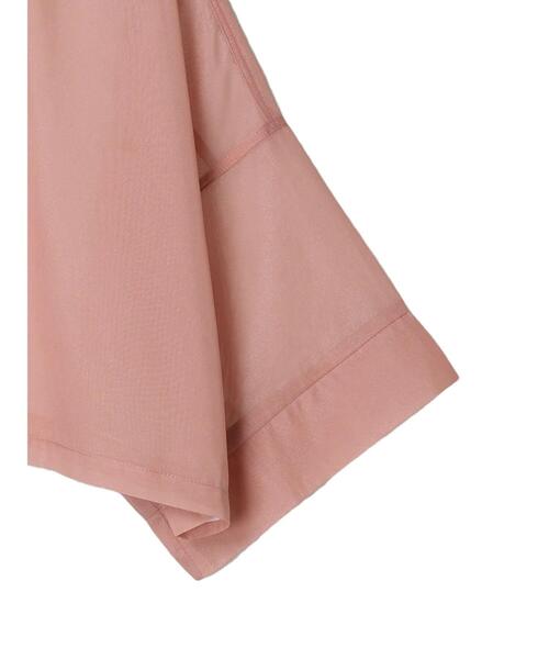 EGOIST（エゴイスト）の「EGOIST　5分袖短丈シアーシャツ（シャツ/ブラウス・レディース・ブラック/オフホワイト/ピンク/ブラウン・FREE）」の14枚目の写真