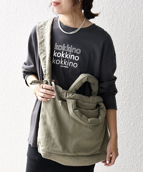 【セール】SHIPS any: 4WAY PADDED ナイロン ギャザー ショルダーバッグ◇（ショルダーバッグ）｜SHIPS any（シップス エニィ）