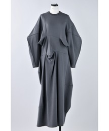 nagonstans（ナゴンスタンス）の「バックウォームPinchedドレス