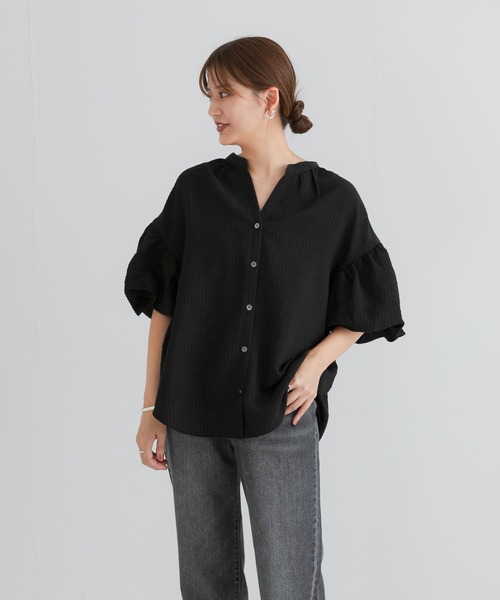 【セール】モールストライプボリュームスリーブシャツ（Tシャツ/カットソー）｜URBAN RESEARCH（アーバンリサーチ）