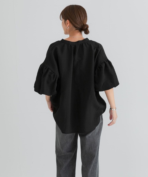 【セール】モールストライプボリュームスリーブシャツ（Tシャツ/カットソー）｜URBAN RESEARCH（アーバンリサーチ）