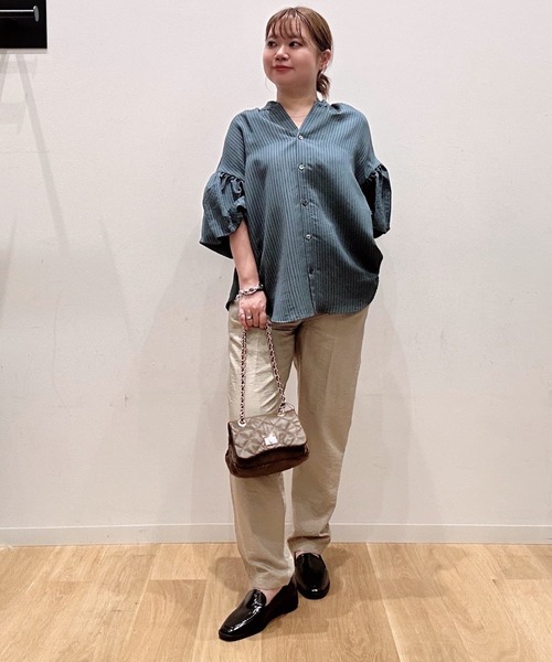 【セール】モールストライプボリュームスリーブシャツ（Tシャツ/カットソー）｜URBAN RESEARCH（アーバンリサーチ）