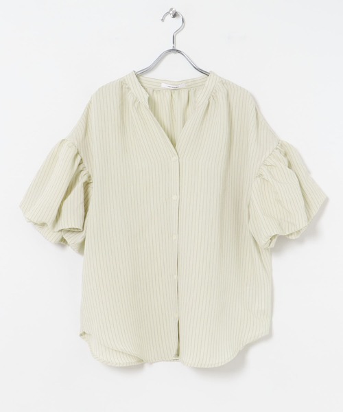 【セール】モールストライプボリュームスリーブシャツ（Tシャツ/カットソー）｜URBAN RESEARCH（アーバンリサーチ）
