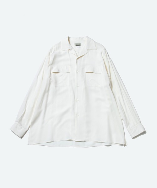 FACTOTUM（ファクトタム）の「【FACTOTUM】 Poplin Square Hem Shirt（シャツ/ブラウス・メンズ・ブラック/ホワイト・48/46）」の3枚目の写真