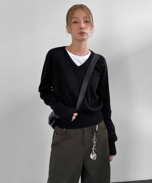 BLACKUP（ブラックアップ）の「[MADE] アラワイドコットンパンツ（その他パンツ・レディース・ダークグレー/クリーム・MEDIUM/LARGE/SMALL）」の12枚目の写真