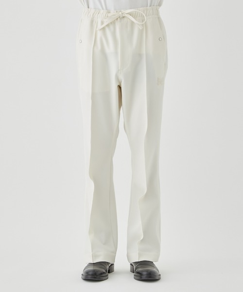 Needles（ニードルス）の「【Needles/ニードルズ】STUDIOUS別注Pipping Cow Boy Pants（スラックス・メンズ・ダークグレー/アイボリー・M/S/XS）」の15枚目の写真