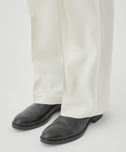 Needles（ニードルス）の「【Needles/ニードルズ】STUDIOUS別注Pipping Cow Boy Pants（スラックス・メンズ・ダークグレー/アイボリー・M/S/XS）」の21枚目の写真