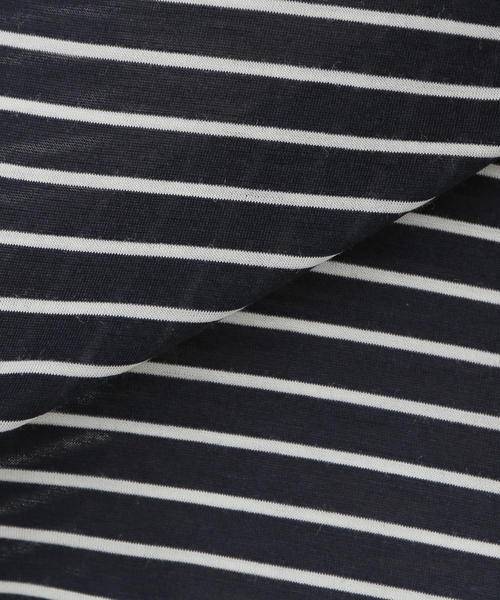 Deuxieme Classe(ドゥーズィエムクラス)の「Primewool jersey Tシャツ(Tシャツ/カットソー・レディース・ウッド/ダークブルー・FREE)」の7枚目の写真