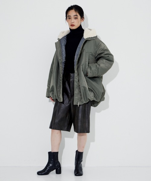 CLANE/クラネ】《STUDIOUS別注》BALLOON DESIGN HOODED N3B/バルーン