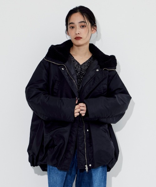 CLANE/クラネ】《STUDIOUS別注》BALLOON DESIGN HOODED N3B