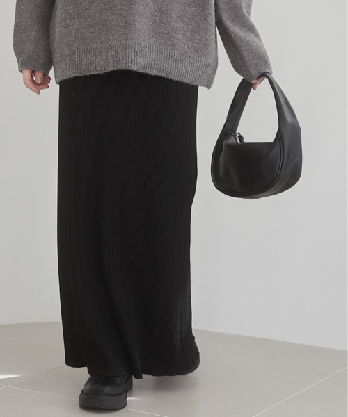 ANGIE（アンジー）の「リブマーメイドスカート（スカート・レディース・アイボリー/ブラック/チャコールグレー/杢グレー・FREE）」の22枚目の写真