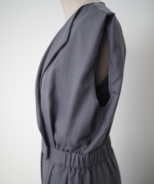 Standout collar all-in-pants（パンツドレス）｜et.UNiVER（エト