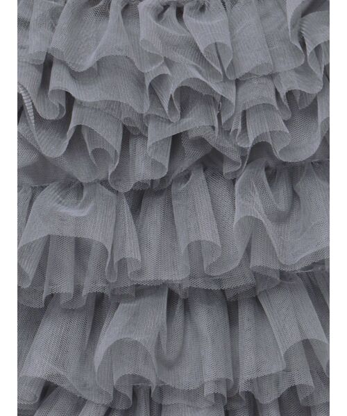 RESEXXY（リゼクシー）の「チュールキャミトップス（キャミソール・レディース・アイボリー/ブラック/グレー・FREE）」の4枚目の写真