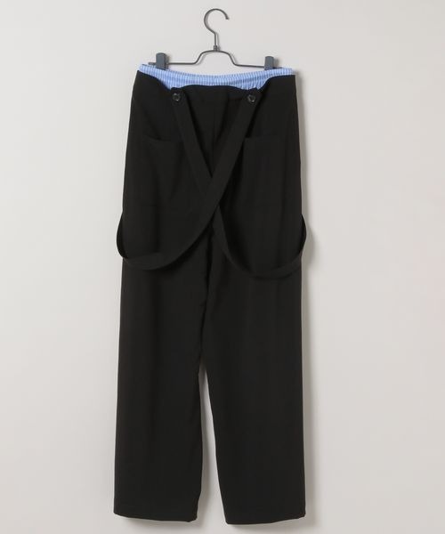 【専用出品です】 JEANASIS（ジーナシス）の「Wウエストワイドサロペ/152097（サロペット