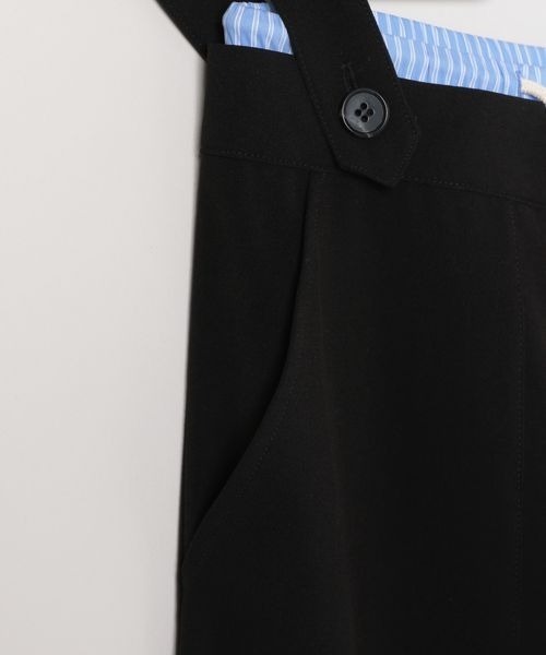 【専用出品です】 JEANASIS（ジーナシス）の「Wウエストワイドサロペ/152097（サロペット