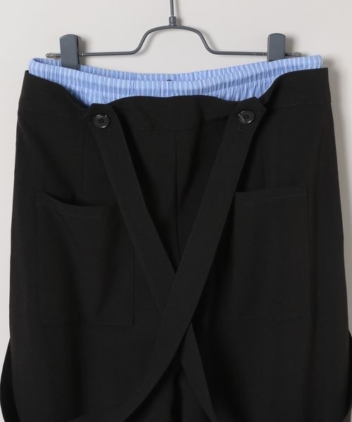 【専用出品です】 JEANASIS（ジーナシス）の「Wウエストワイドサロペ/152097（サロペット