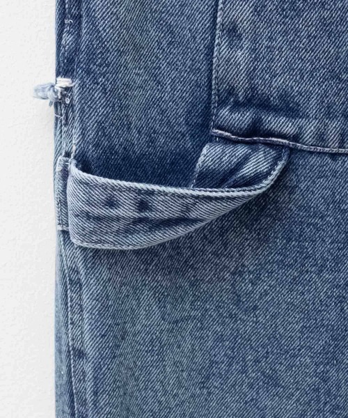 NOBLE PRODUCT(ノーブルプロダクツ)の「【NOBLE PRODUCT】ダブルニーデニムパンツ(デニムパンツ・メンズ・ブルー系/ブラック系・L/M)」の20枚目の写真