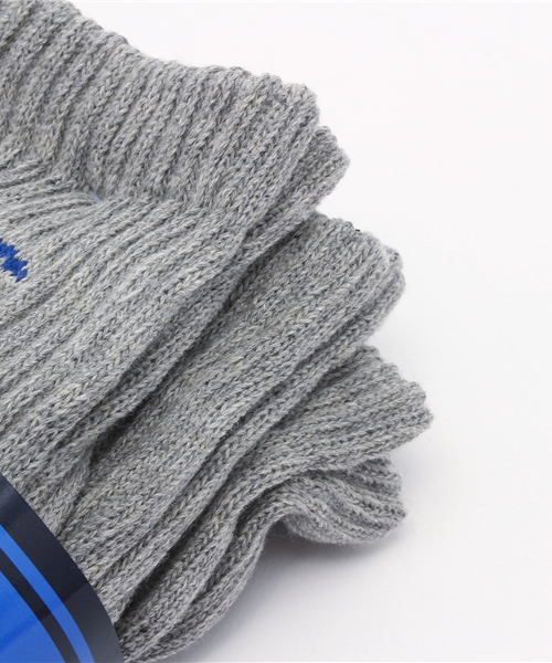 Champion（チャンピオン）の「3足1セット ユニセックス チャンピオン パイルソックス Champion Socks CS-0701（ソックス/靴下・レディース・ホワイト/マルチ/ブラック/グレー・MEDIUM/SMALL）」の12枚目の写真