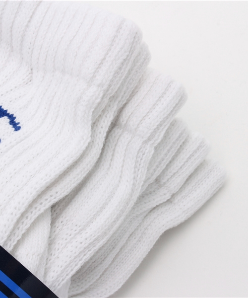 Champion（チャンピオン）の「3足1セット ユニセックス チャンピオン パイルソックス Champion Socks CS-0701（ソックス/靴下・レディース・ホワイト/マルチ/ブラック/グレー・MEDIUM/SMALL）」の13枚目の写真