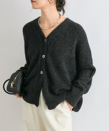 RIVE DROITE | 予約【セットアップ対応】フェザーラメカーデ/11月下旬お届け予定(カーディガン/ボレロ)