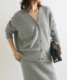 RIVE DROITE | 【セットアップ対応】フェザーラメカーデ(カーディガン/ボレロ)