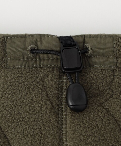 FREAK'S STORE（フリークスストア）の「限定展開 CHUMS/チャムス ブービーステッチフリースネックウォーマー / Booby Stitch Fleece Neck Warmer / CH09-1320（ネックウォーマー/スヌード・メンズ・オリーブ/ブラック・ﾌﾘ-）」の4枚目の写真