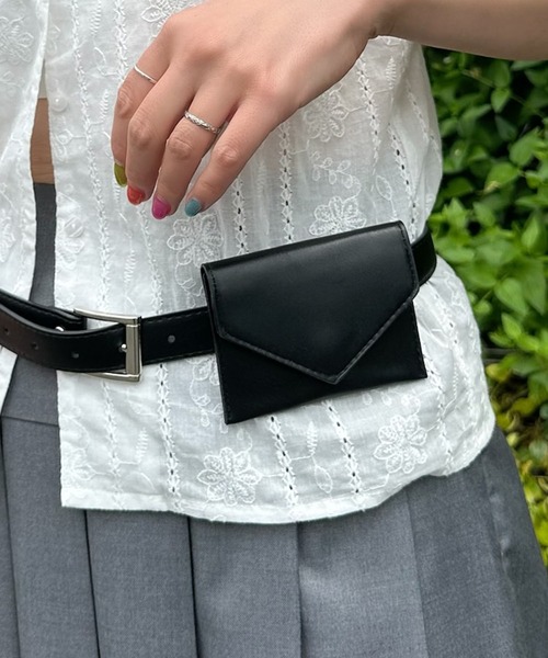 Alley Tokyo（アリートーキョー）の「【Alley select】ミニBag付きベルト（ベルト・レディース・ブラウン/シルバー/ブラック・FREE）」の2枚目の写真