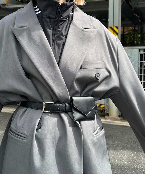 Alley Tokyo（アリートーキョー）の「【Alley select】ミニBag付きベルト（ベルト・レディース・ブラウン/シルバー/ブラック・FREE）」の4枚目の写真